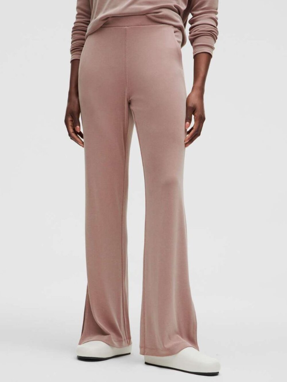 Lululemon Drapey Softstreme Flared Pant Twilight Rose